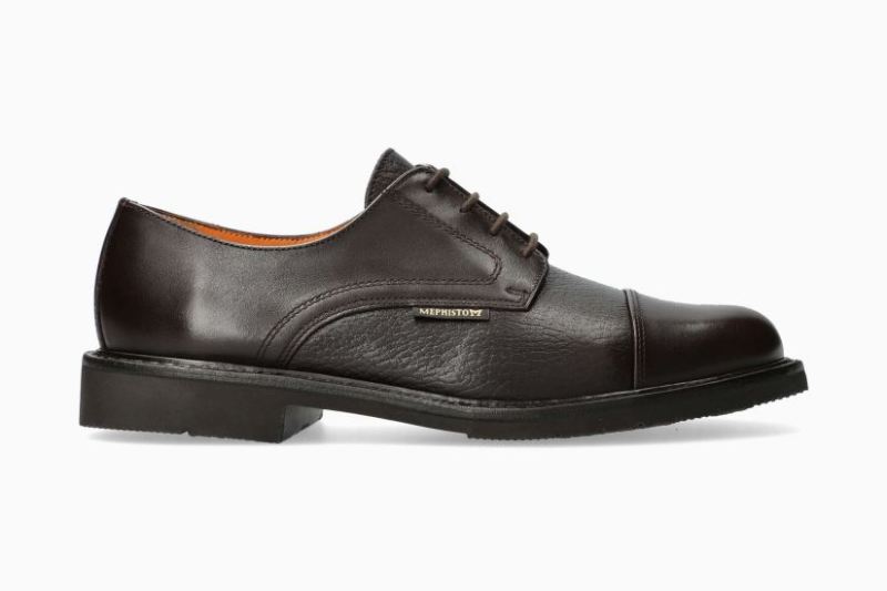 MEPHISTO MEN'S MELCHIOR-DARK BROWN - Click Image to Close