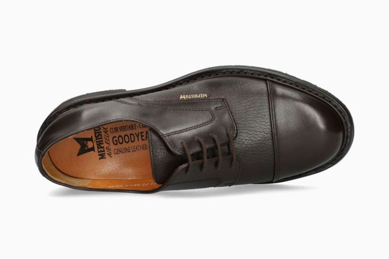 MEPHISTO MEN'S MELCHIOR-DARK BROWN