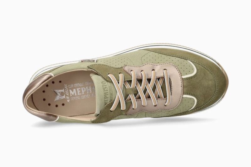 MEPHISTO WOMEN'S LAURENA-LIGHT KHAKI