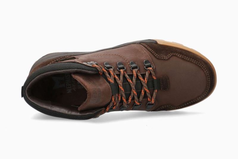 MEPHISTO MEN'S WAYNE-DARK BROWN