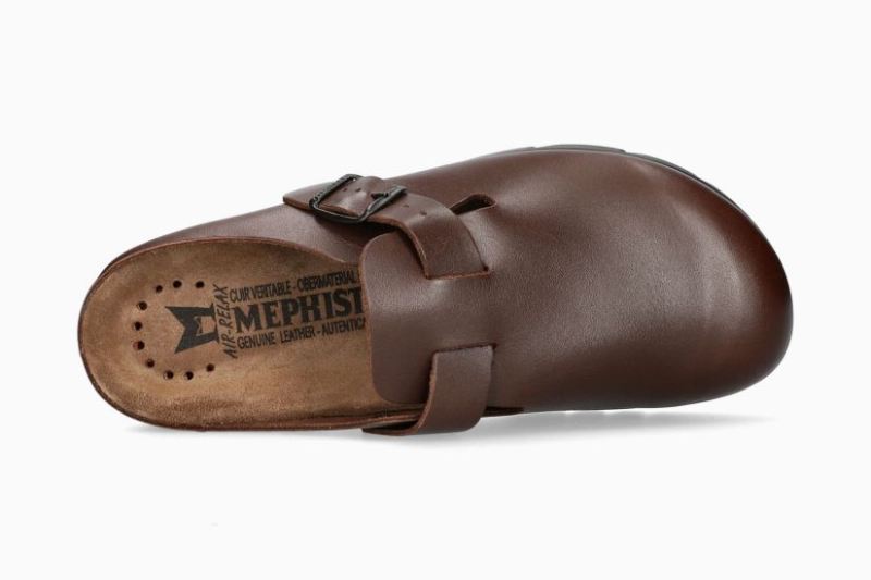 MEPHISTO MEN'S ZAVERIO FIT-CHESTNUT