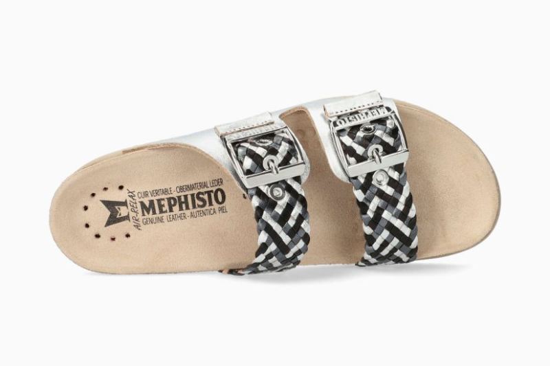 MEPHISTO WOMEN'S HESTER TWIST-SILVER