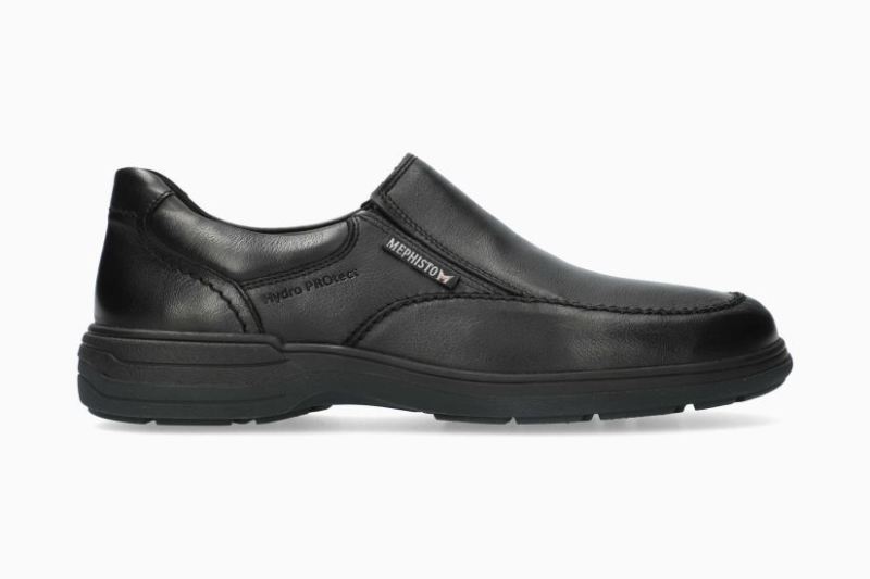 MEPHISTO MEN'S DAVY-BLACK - Click Image to Close