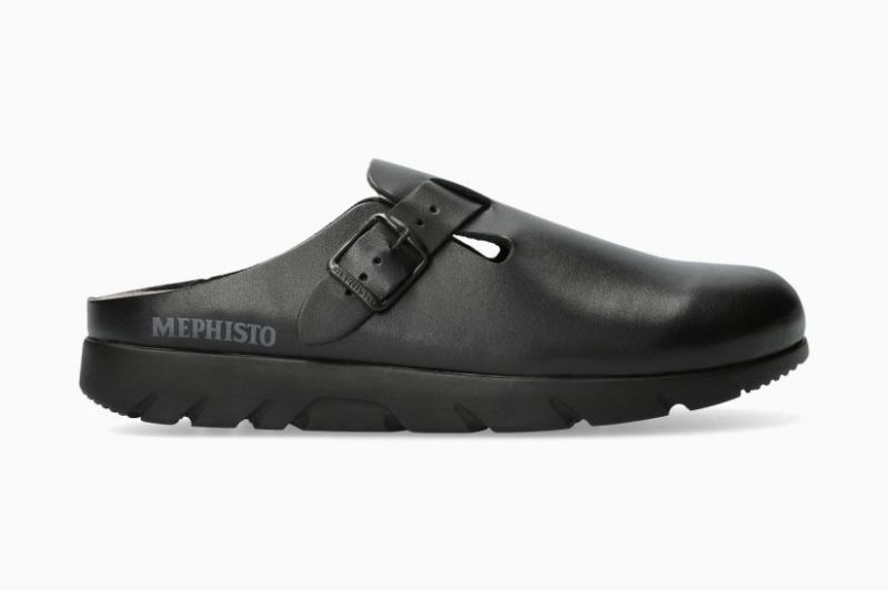 MEPHISTO MEN'S ZAVERIO FIT-BLACK - Click Image to Close