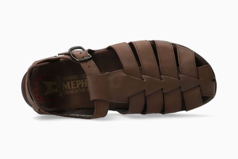 MEPHISTO MEN'S SAM-DARK BROWN