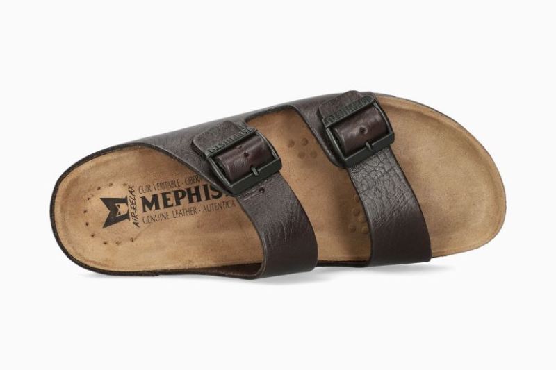 MEPHISTO MEN'S ZONDER-DARK BROWN