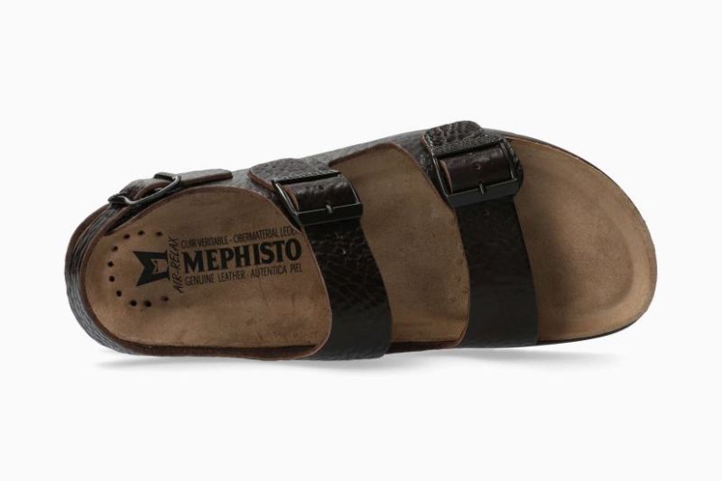 MEPHISTO MEN'S ZEUS FIT.-DARK BROWN