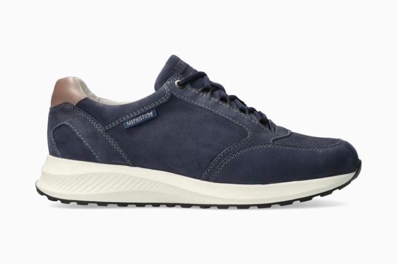 MEPHISTO MEN'S DOYLE-NAVY - Click Image to Close