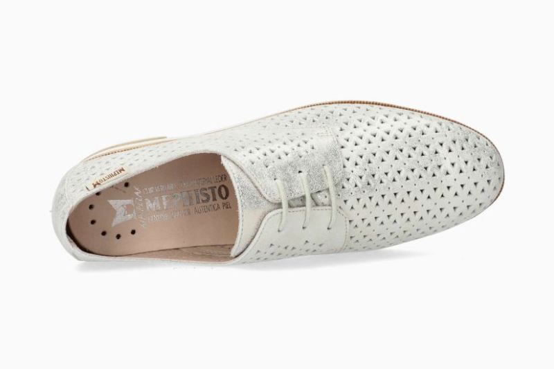 MEPHISTO WOMEN'S ROMA PERF-LIGHT SAND