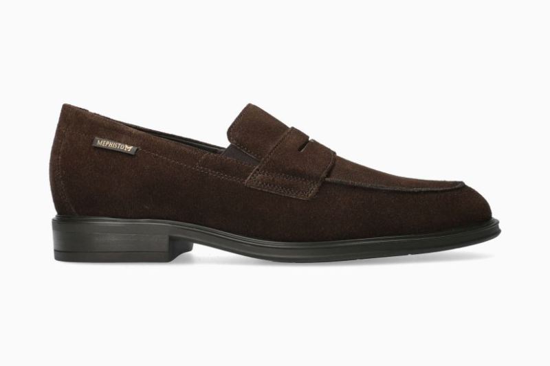 MEPHISTO MEN'S KURTIS-DARK BROWN - Click Image to Close