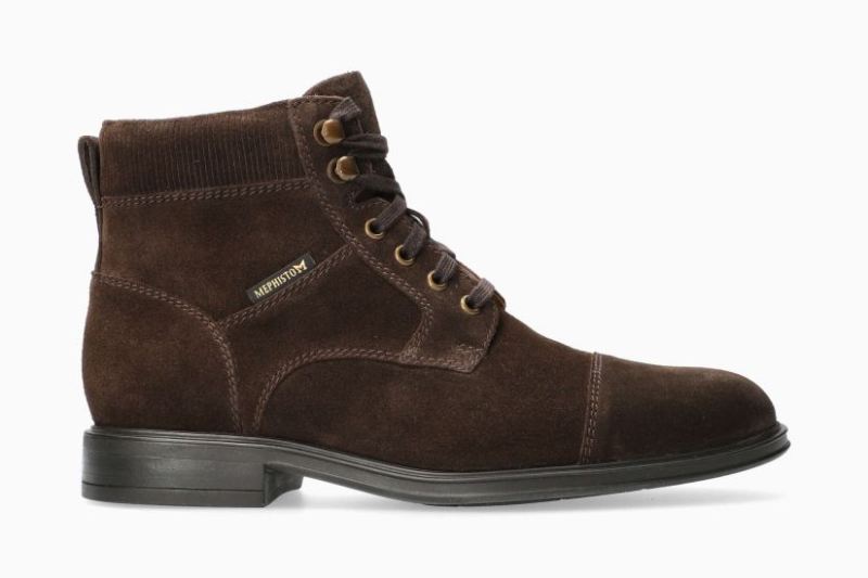 MEPHISTO MEN'S KOLBY-DARK BROWN - Click Image to Close