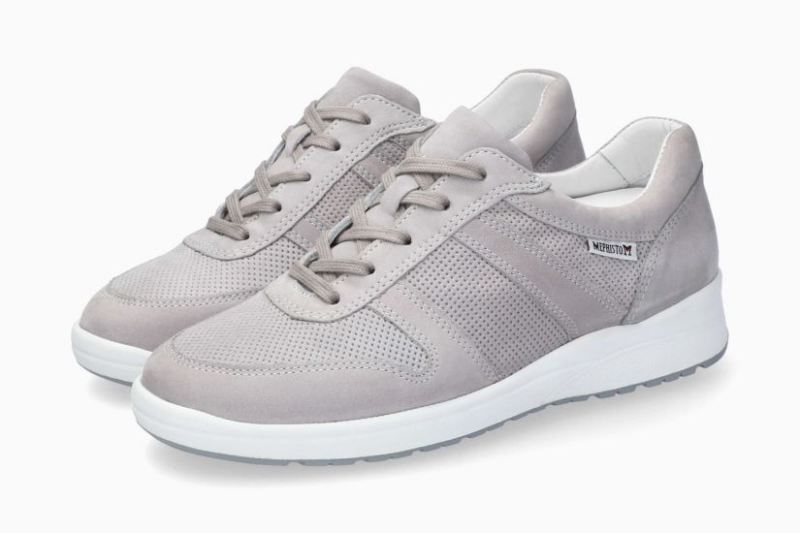 MEPHISTO WOMEN'S REBECA PERF-LIGHT GREY