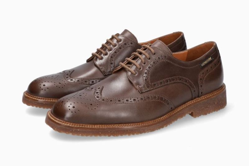 MEPHISTO MEN'S PIERS-DARK BROWN