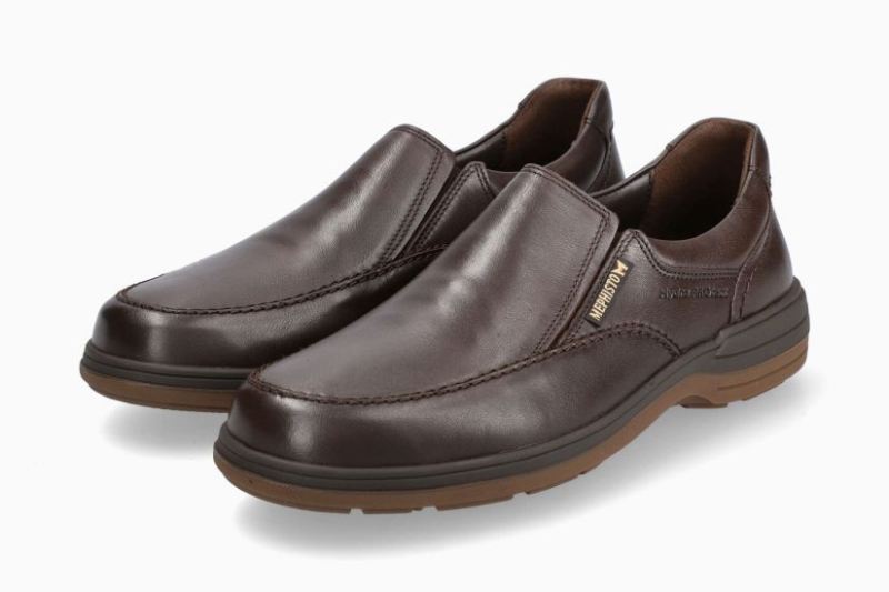 MEPHISTO MEN'S DAVY-DARK BROWN