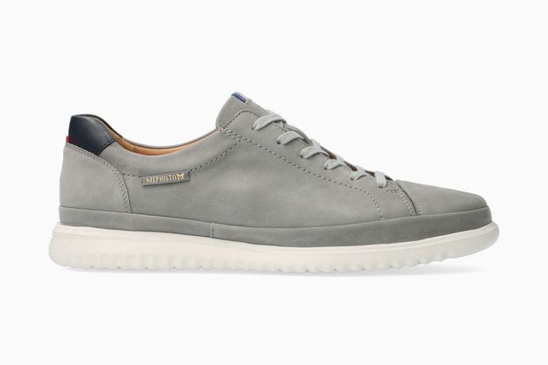 MEPHISTO MEN'S THOMAS-LIGHT GREY - Click Image to Close