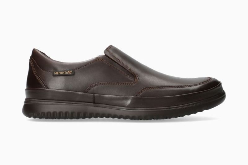 MEPHISTO MEN'S TWAIN-BROWN - Click Image to Close