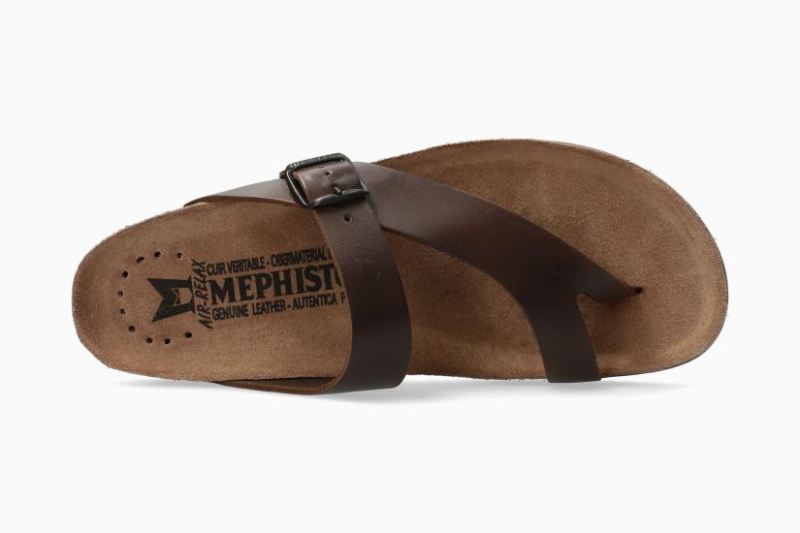 MEPHISTO MEN'S NIELS-DARK BROWN